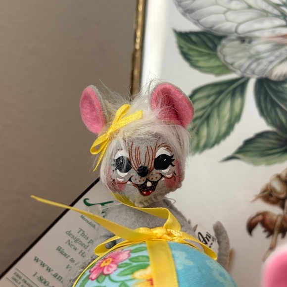 (3) Easter Spring Mice Annalee Dolls w/ Tags Lot - Picture 13 of 13